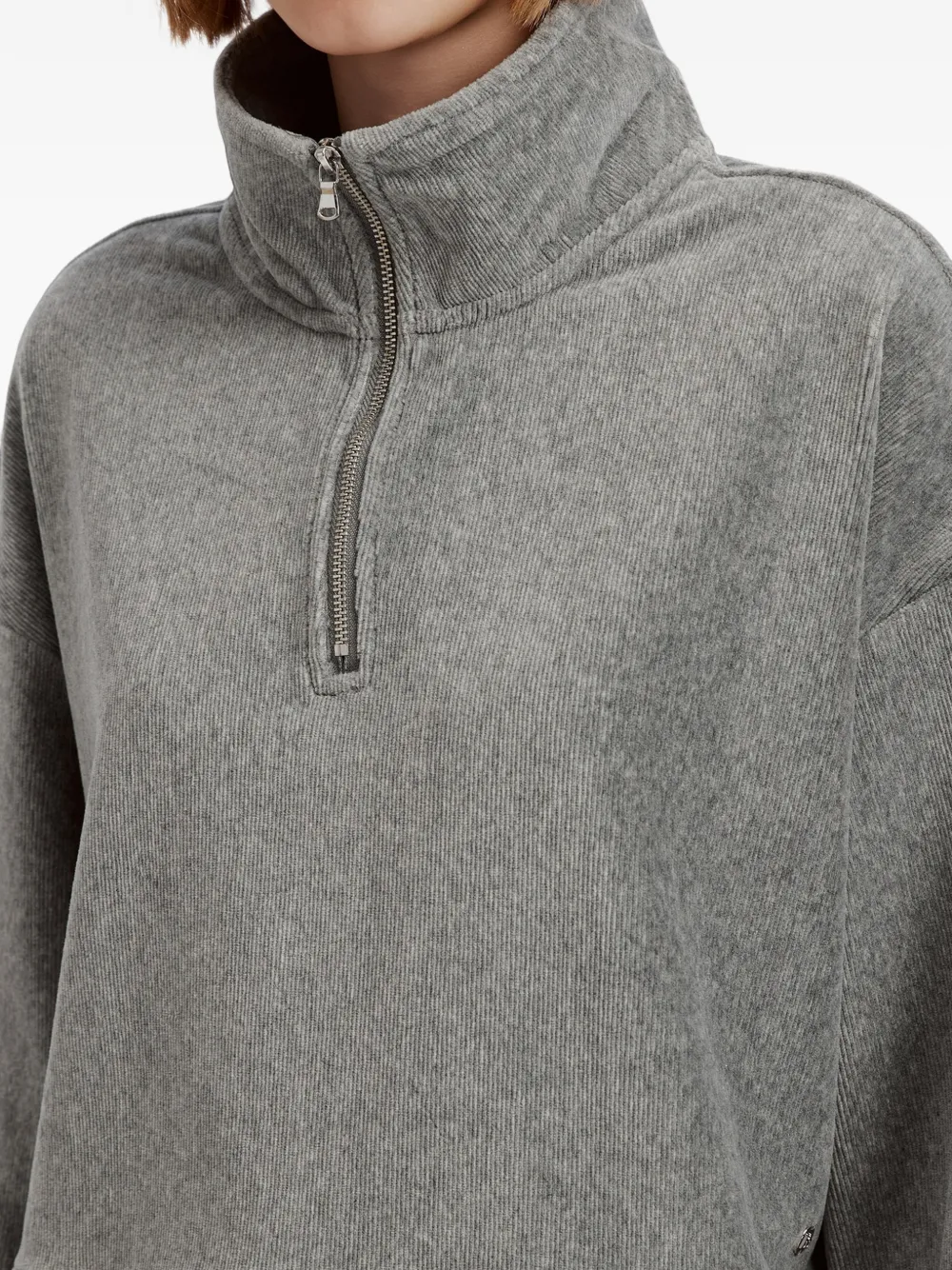 b+ab quarter-zip tracksuit set (set of two) Grijs