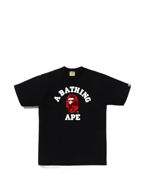 A BATHING APE® Color Camo College T-shirt