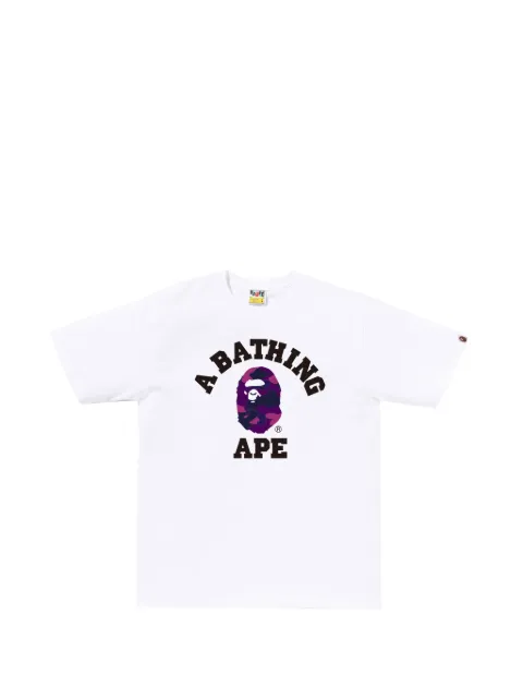 A BATHING APE® Color Camo College T-shirt