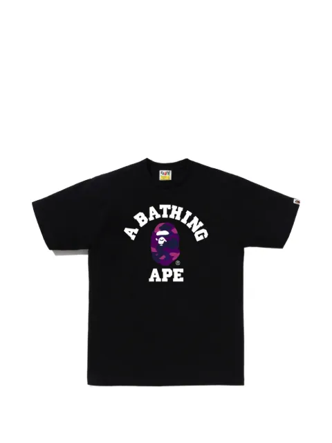 A BATHING APE® Color Camo College T-shirt