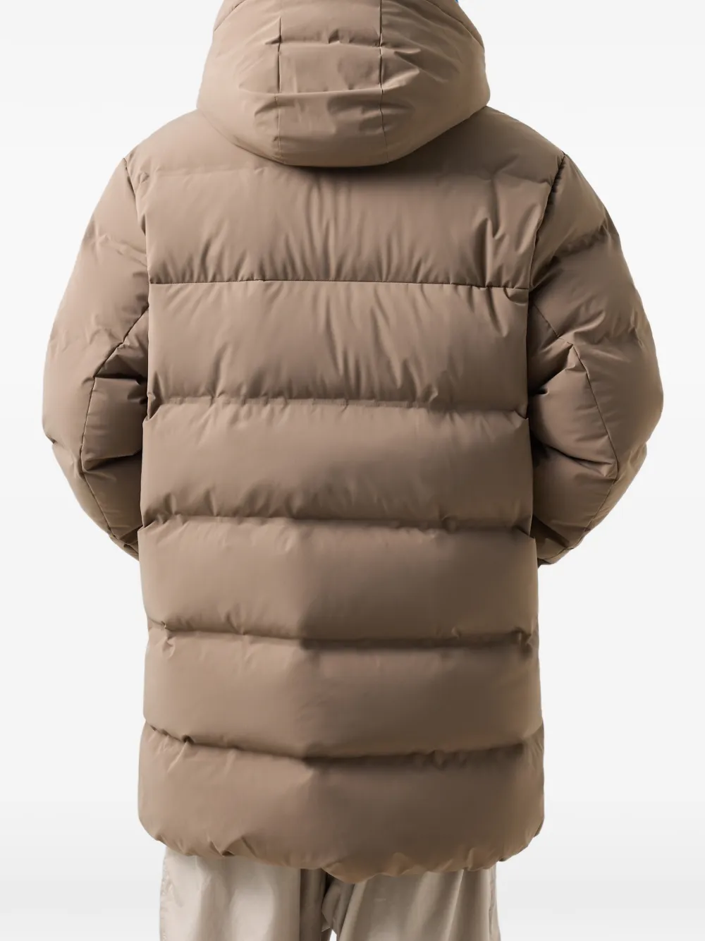 BOGNER FIRE+ICE Ekin quilted hooded coat Beige