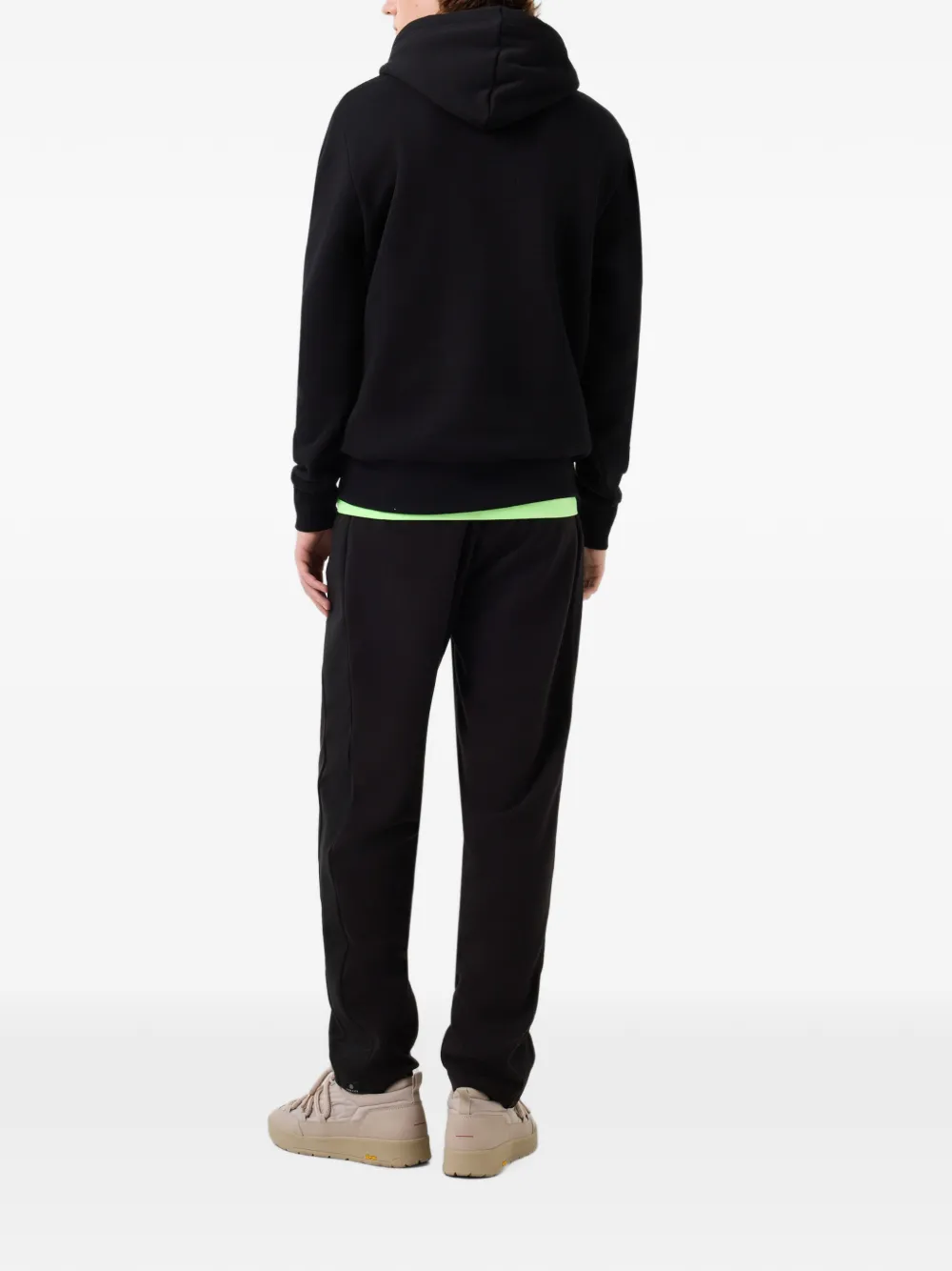 BOGNER FIRE+ICE Covell logo-print hoodie Zwart