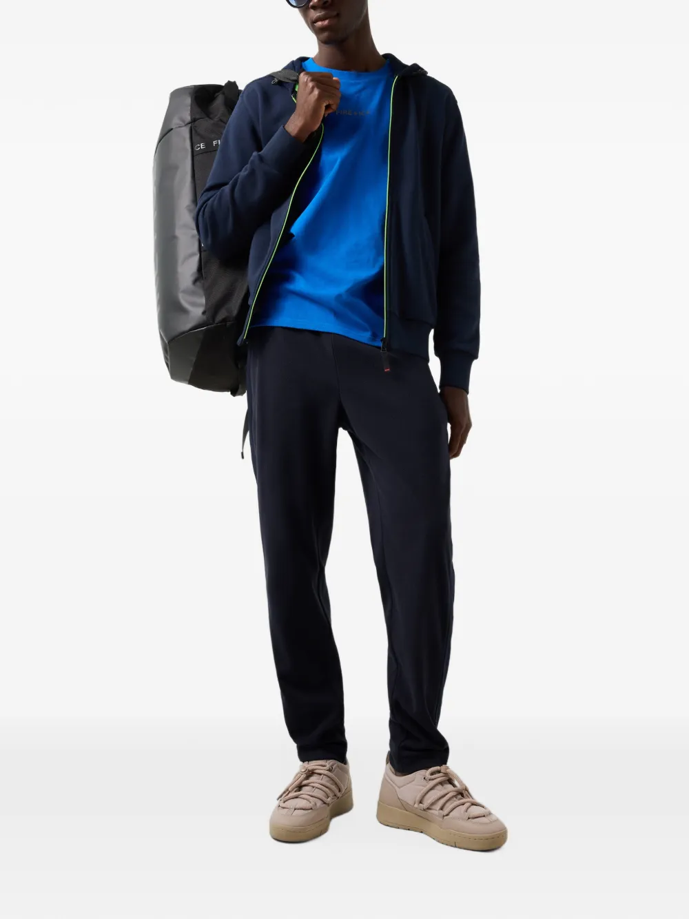 BOGNER FIRE+ICE Broder fleece track pants Blauw