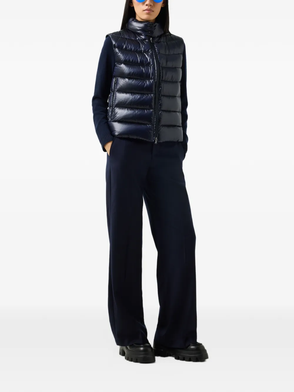BOGNER Milly quilted gilet Blauw