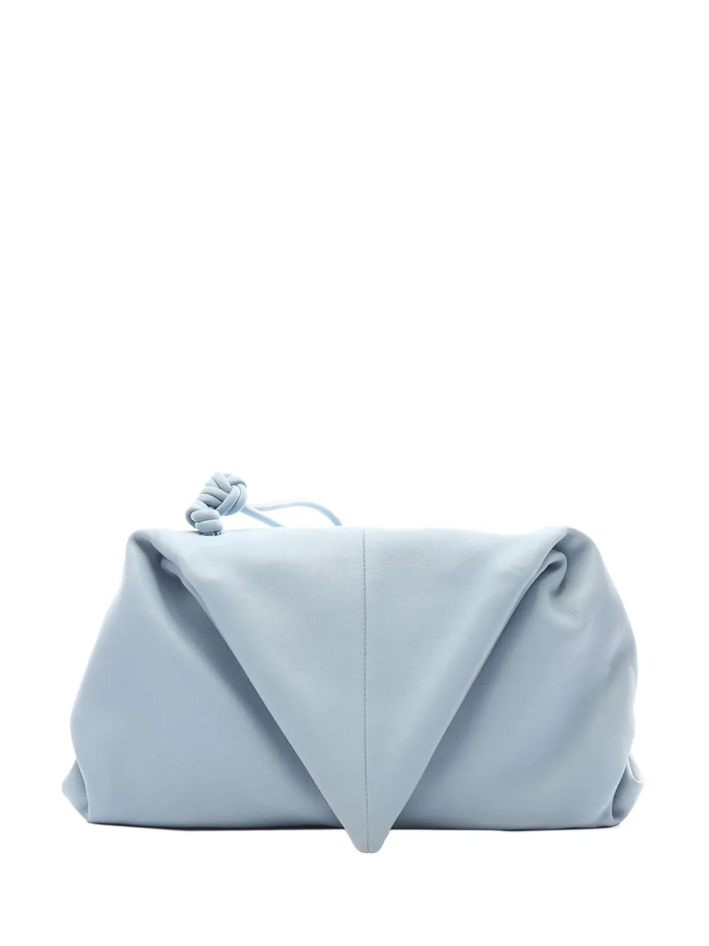 Bottega Veneta Pre-Owned 2012-2026 Small Lambskin Beak crossbody bag - Blau