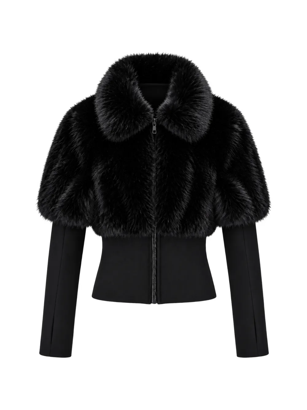 Unreal Fur Copenhagen faux-fur jacket in Black