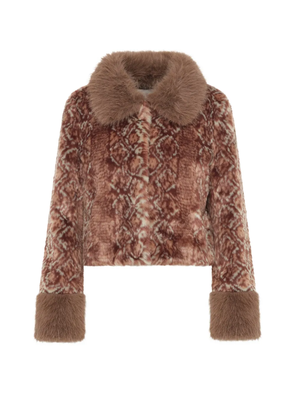 Unreal Fur Tuareg faux-fur jacket - Marrone