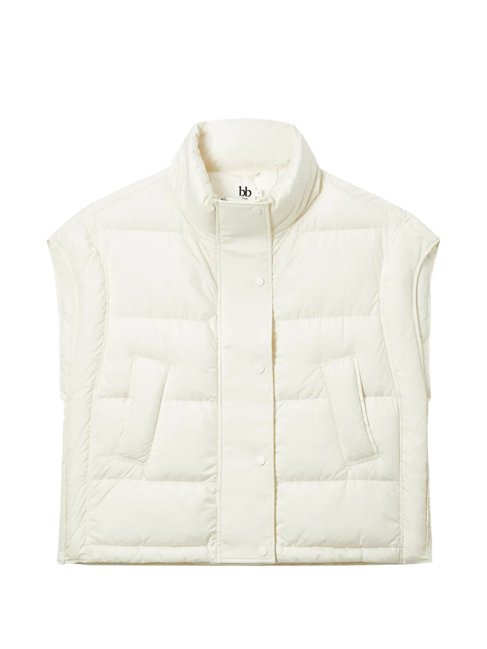 b+ab padded gilet - Weiß