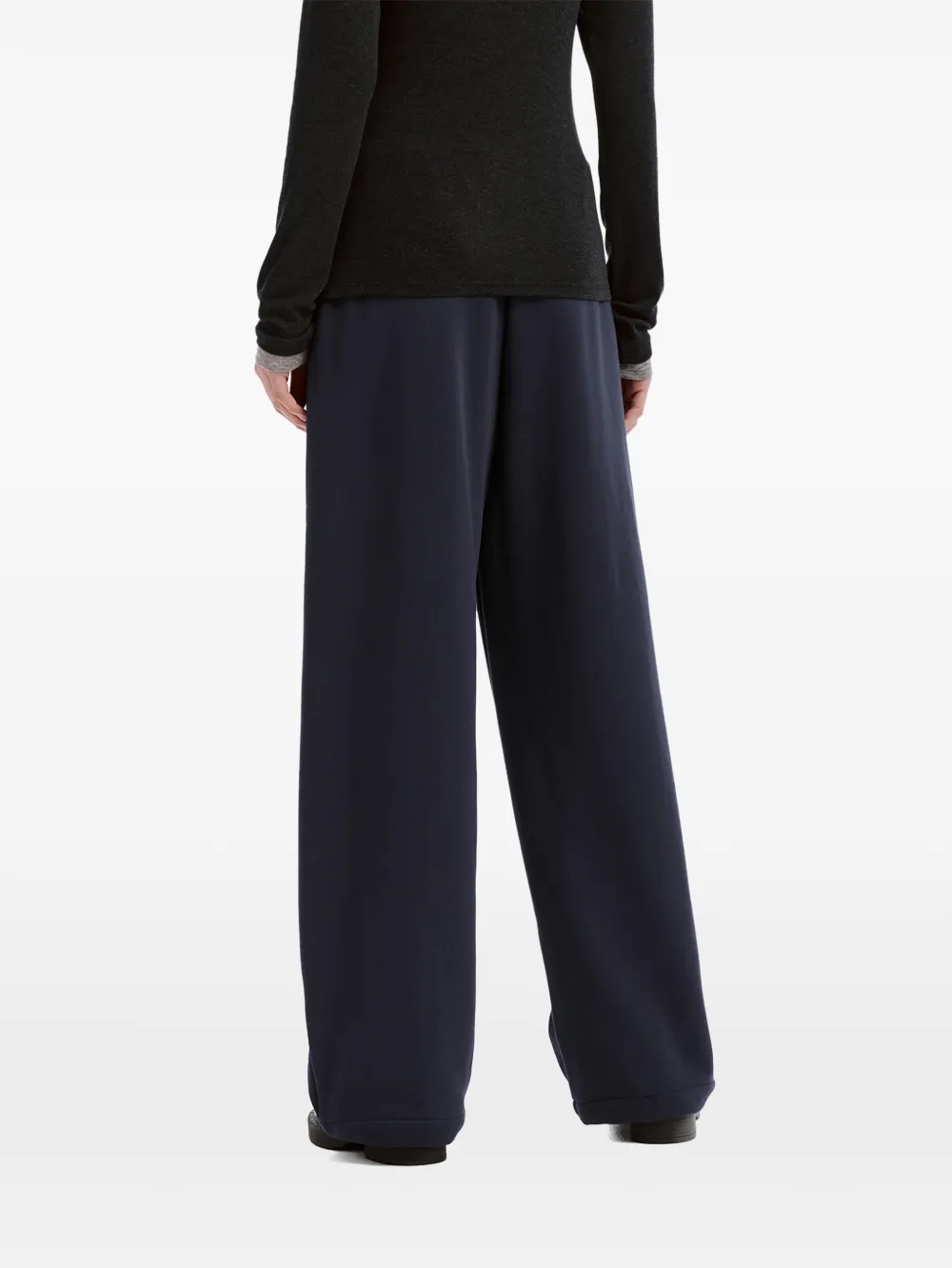 b+ab drawstring panelled track pants Blauw
