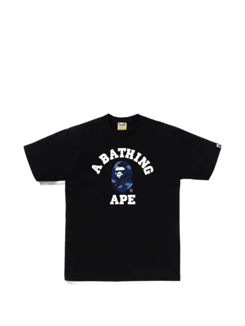 A BATHING APE® Color Camo College T-shirt