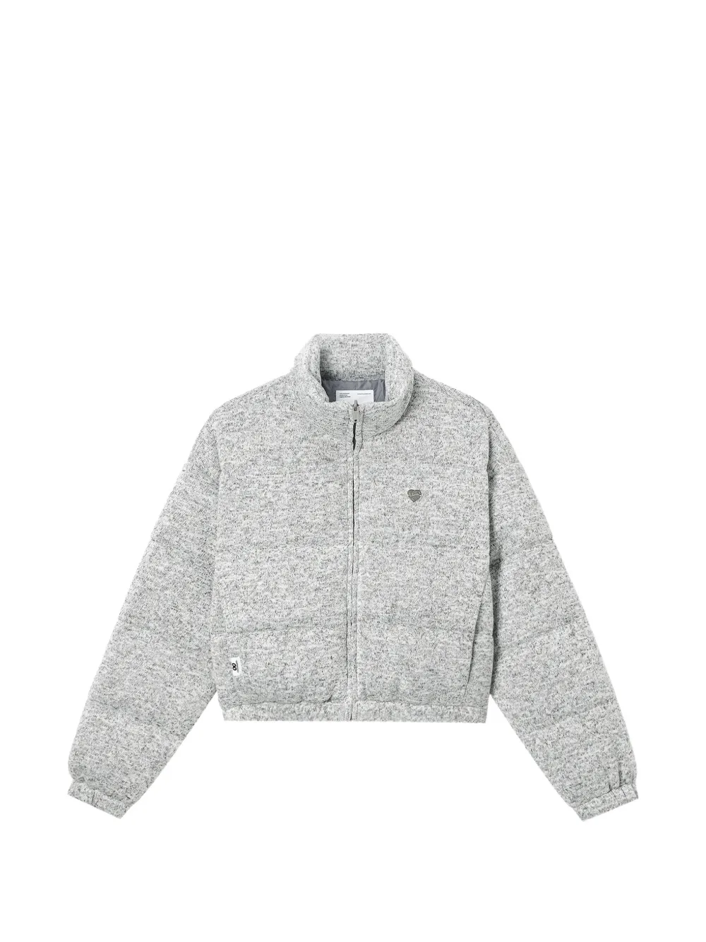 CHOCOOLATE quilted mélange jacket - Grey