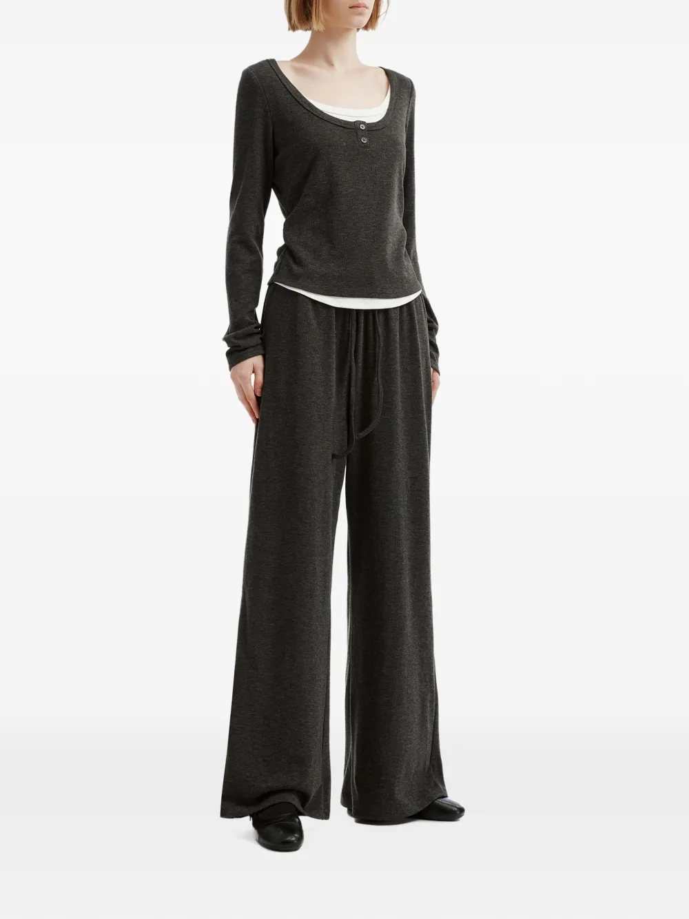 b+ab layered-effect tracksuit Grijs
