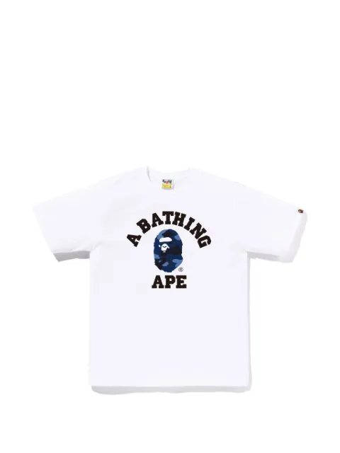 A BATHING APE® Color Camo College T-shirt