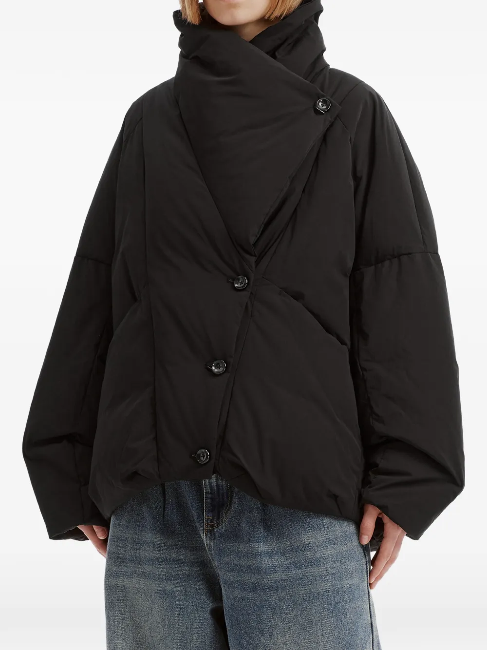 b+ab Asymmetrisch jack Zwart