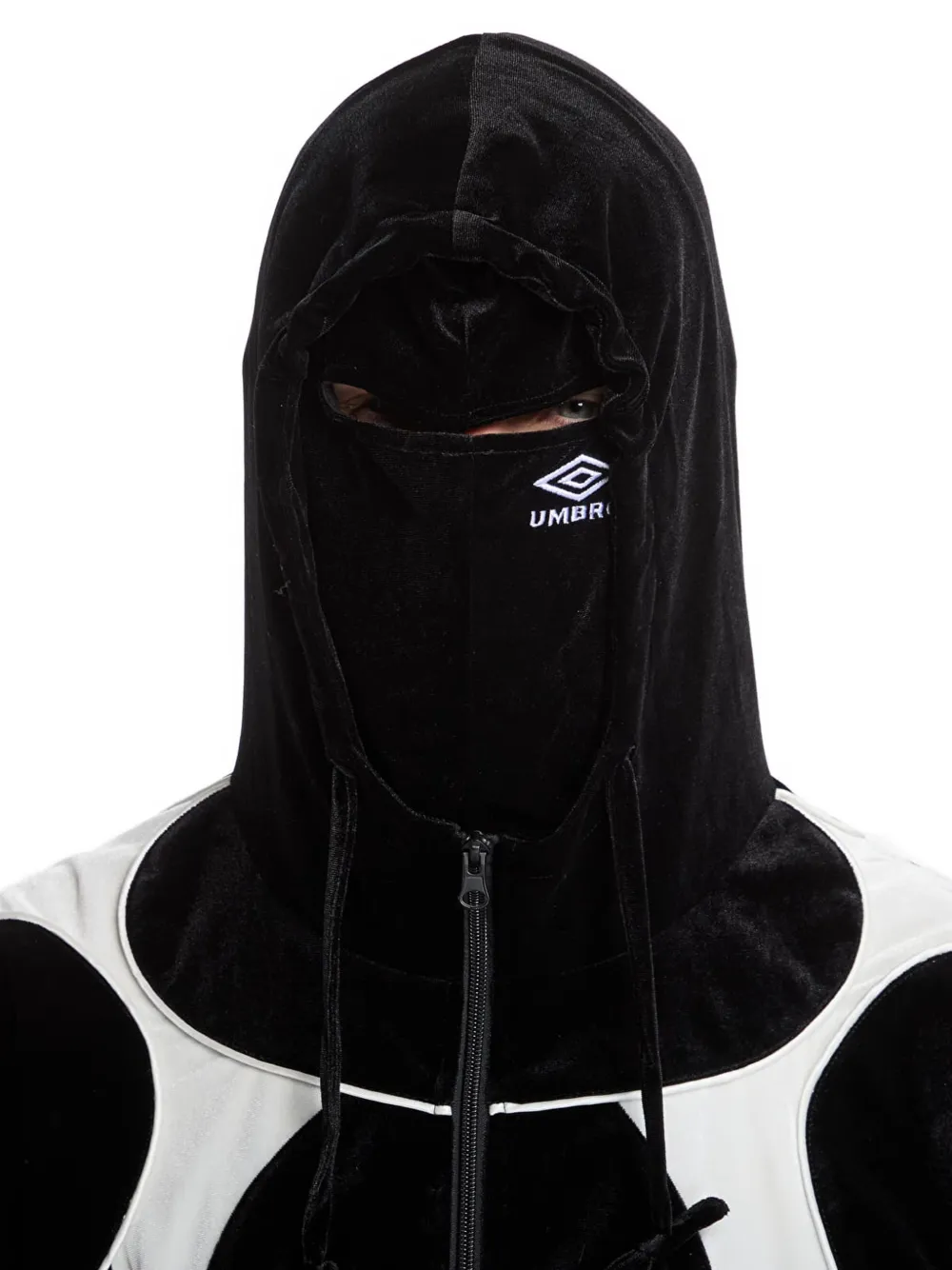 UMBRO Jester velvet jacket Zwart