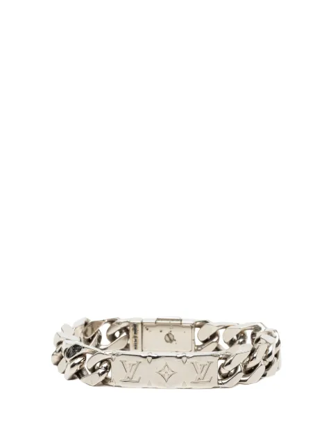 Louis Vuitton Pre-Owned 2019-2026 Brass Monogram Chain Link Bracelet costume bracelet