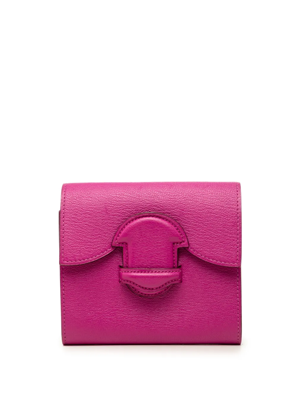 Hermès Pre-Owned 2018 Chevre Mysore 1938 Compact Wallet small wallets - Rosa
