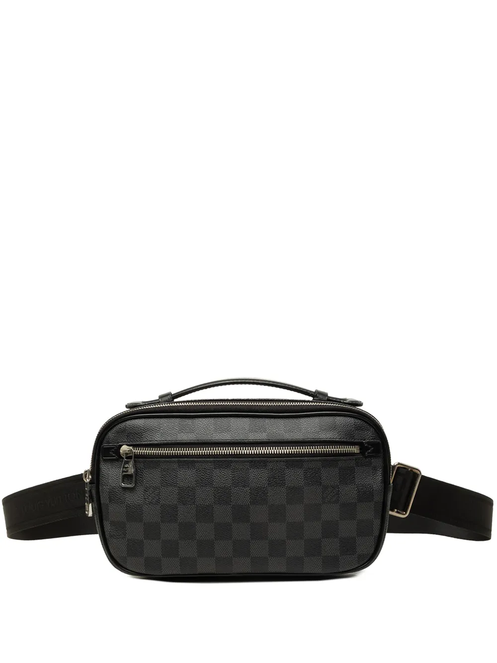 Louis Vuitton Pre-Owned 2017 Damier Graphite Ambler belt bag - Nero