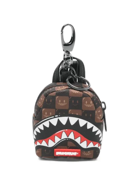 Sprayground Shark Mouth checkered keyrings