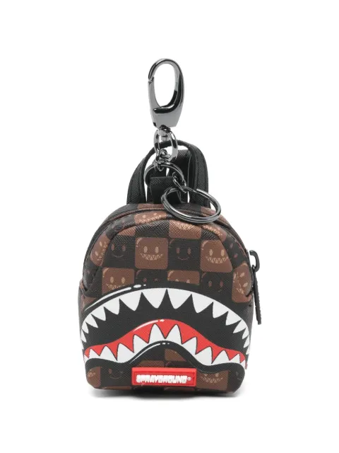 Sprayground Shark Mouth checkered keyrings