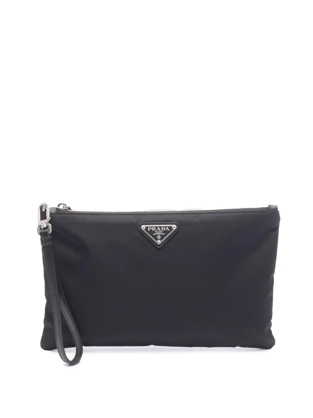 Prada Pre-Owned 2013-2026 Tessuto Wristlet clutch bag - Schwarz