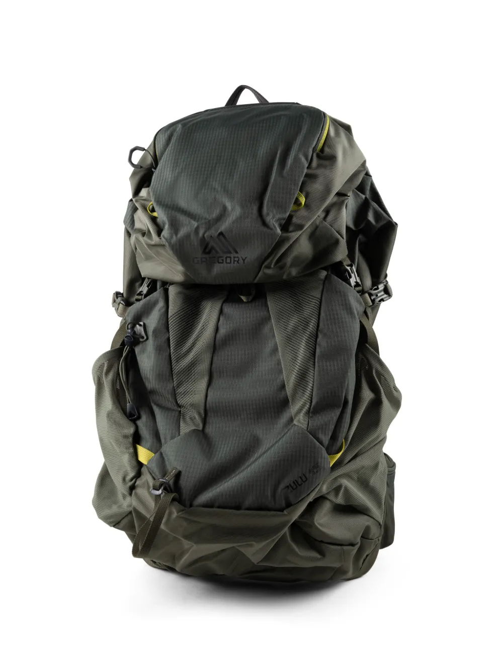 GREGORY ripstop logo-print backpack - Verde