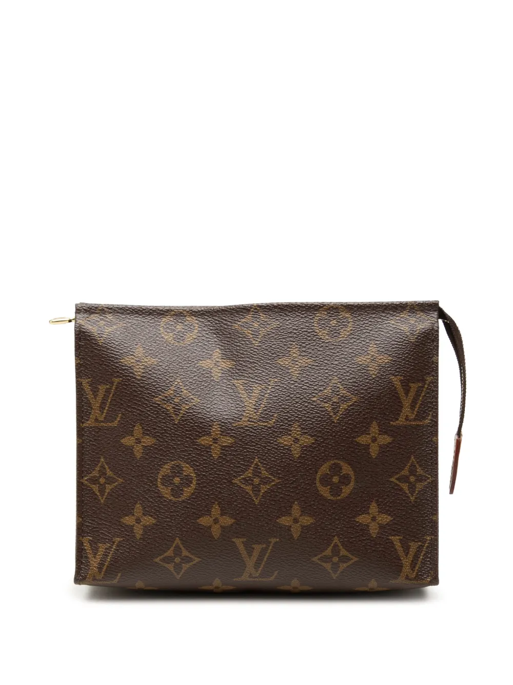 Louis Vuitton Pre-Owned 2014 Monogram Toiletry Pouch 19 clutch bag - Brown