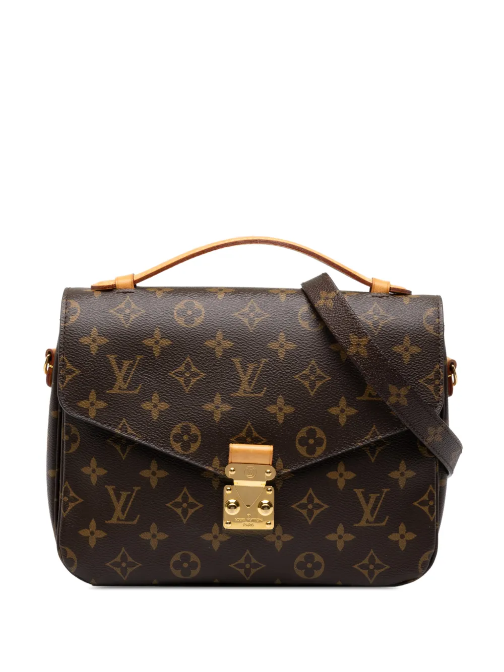 Louis Vuitton Pre-Owned 2017 Monogram Pochette Metis satchel - Marrone