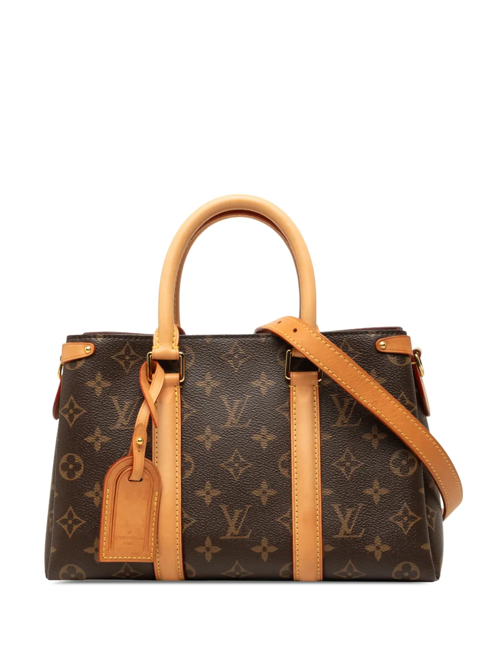 Louis Vuitton Pre-Owned 2019 Monogram Soufflot BB satchel - Braun