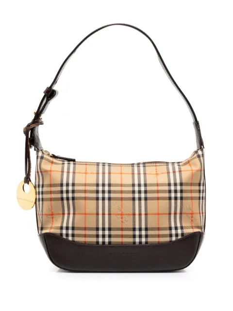 Burberry Pre-Owned 2000-2017 Haymarket Check Canvas shoulder bag