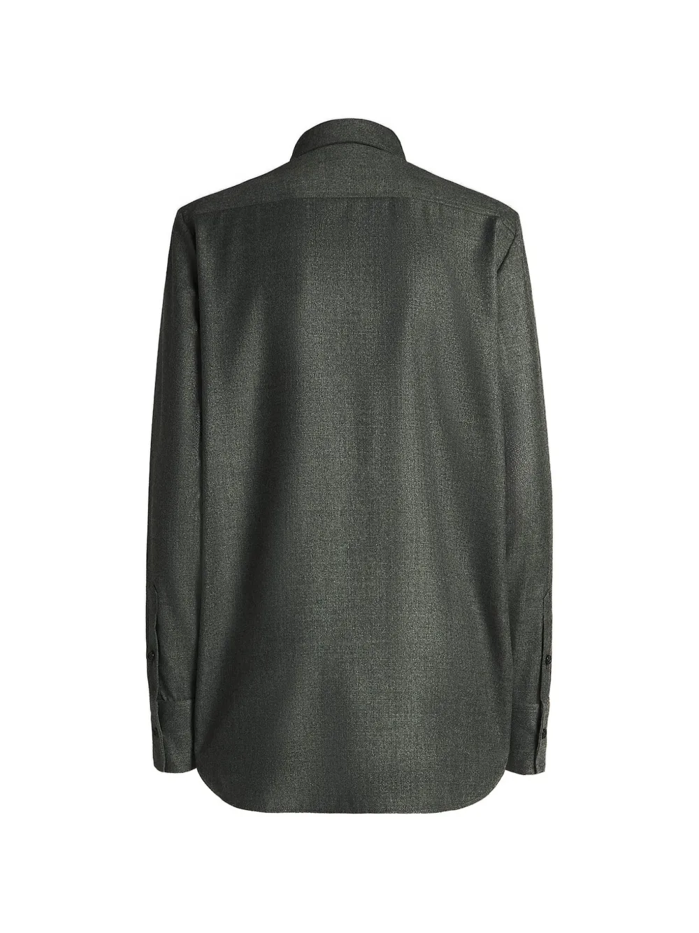Kiton patch-pocket shirt Grijs