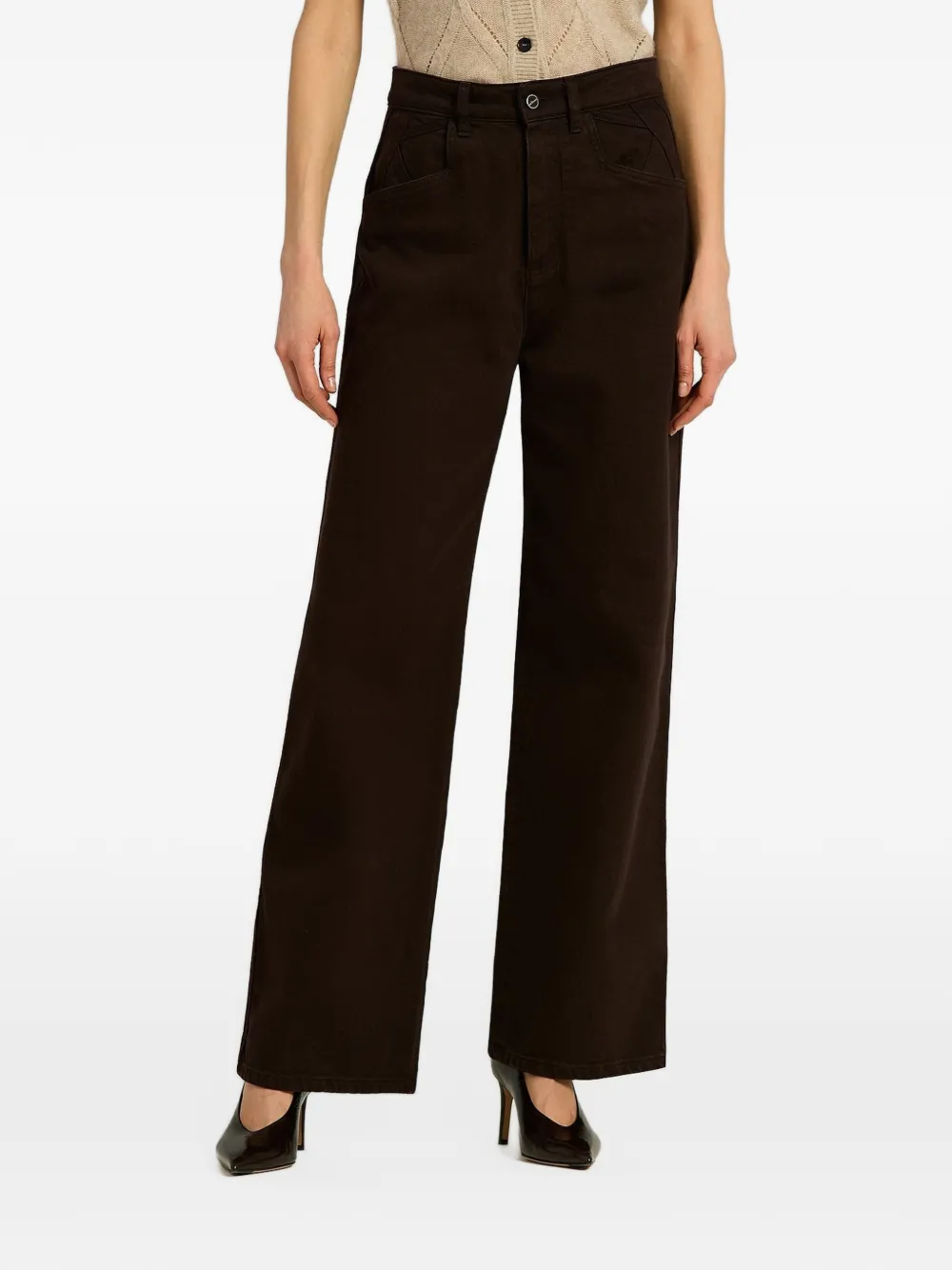 Kiton straight-leg jeans Bruin