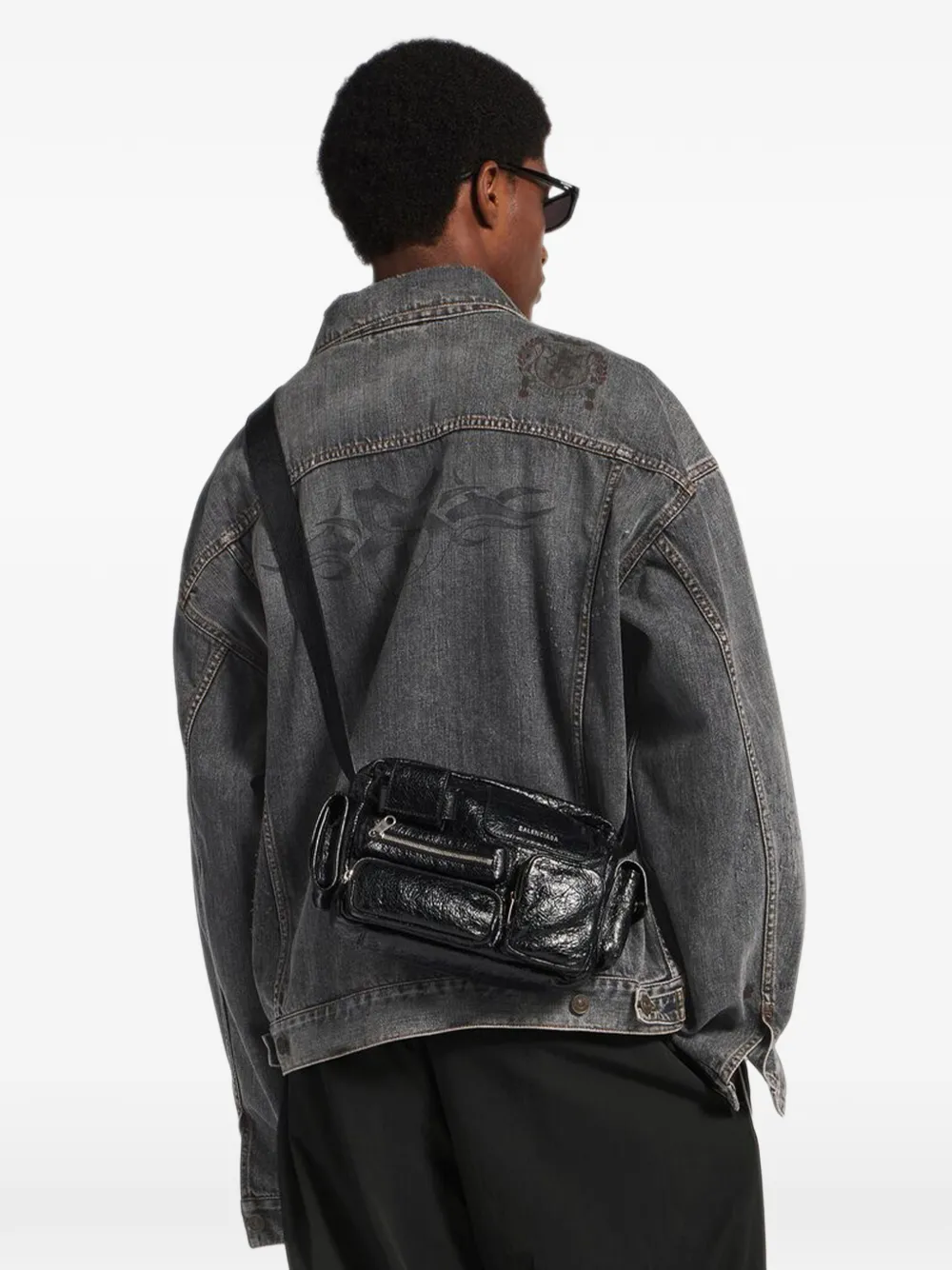 Balenciaga Superbusy Camera messengertas Zwart