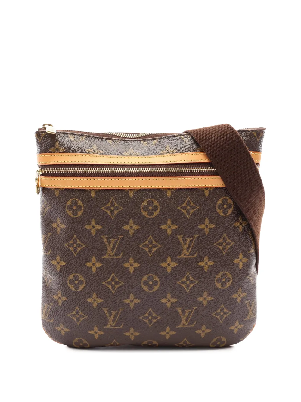 Louis Vuitton Pre-Owned 2005 Monogram Bosphore Pochette crossbody bag - Marrone