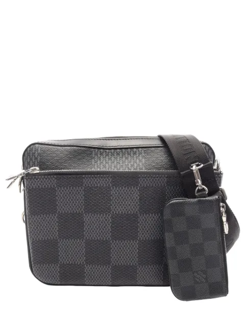 Louis Vuitton Pre-Owned 2021-2026 Damier Graphite Trio Messenger crossbody bag