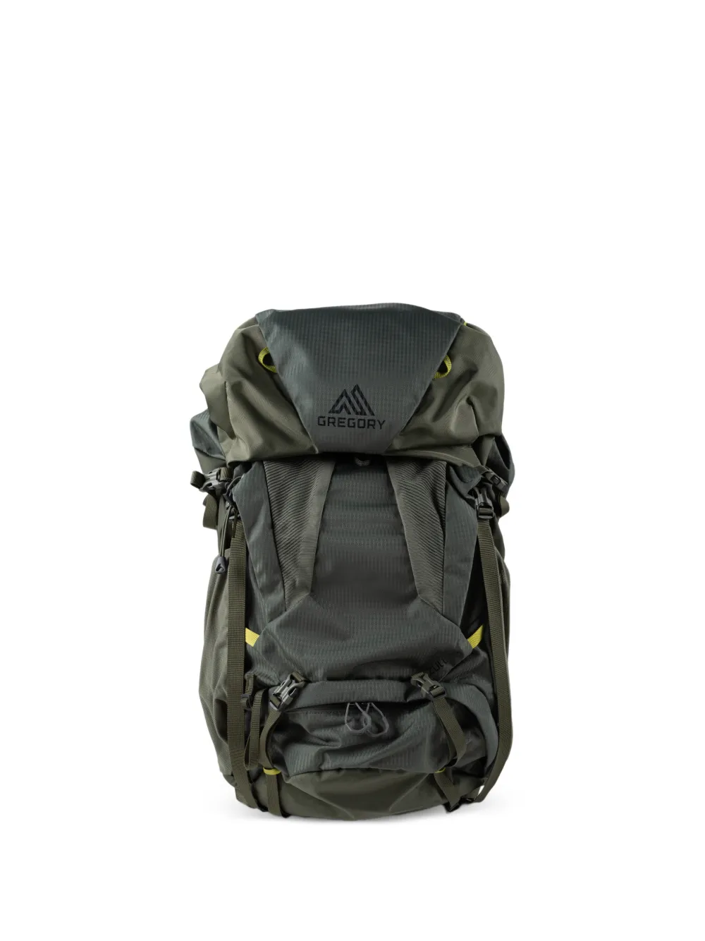 GREGORY logo-print buckle-fastening backpack - Verde