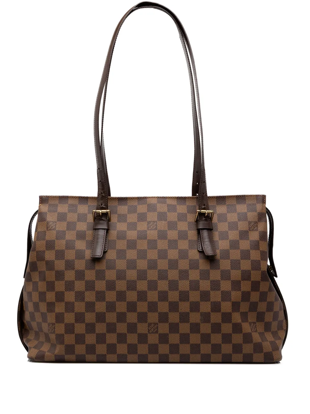 Louis Vuitton Pre-Owned 2004 Damier Ebene Chelsea shoulder bag - Braun