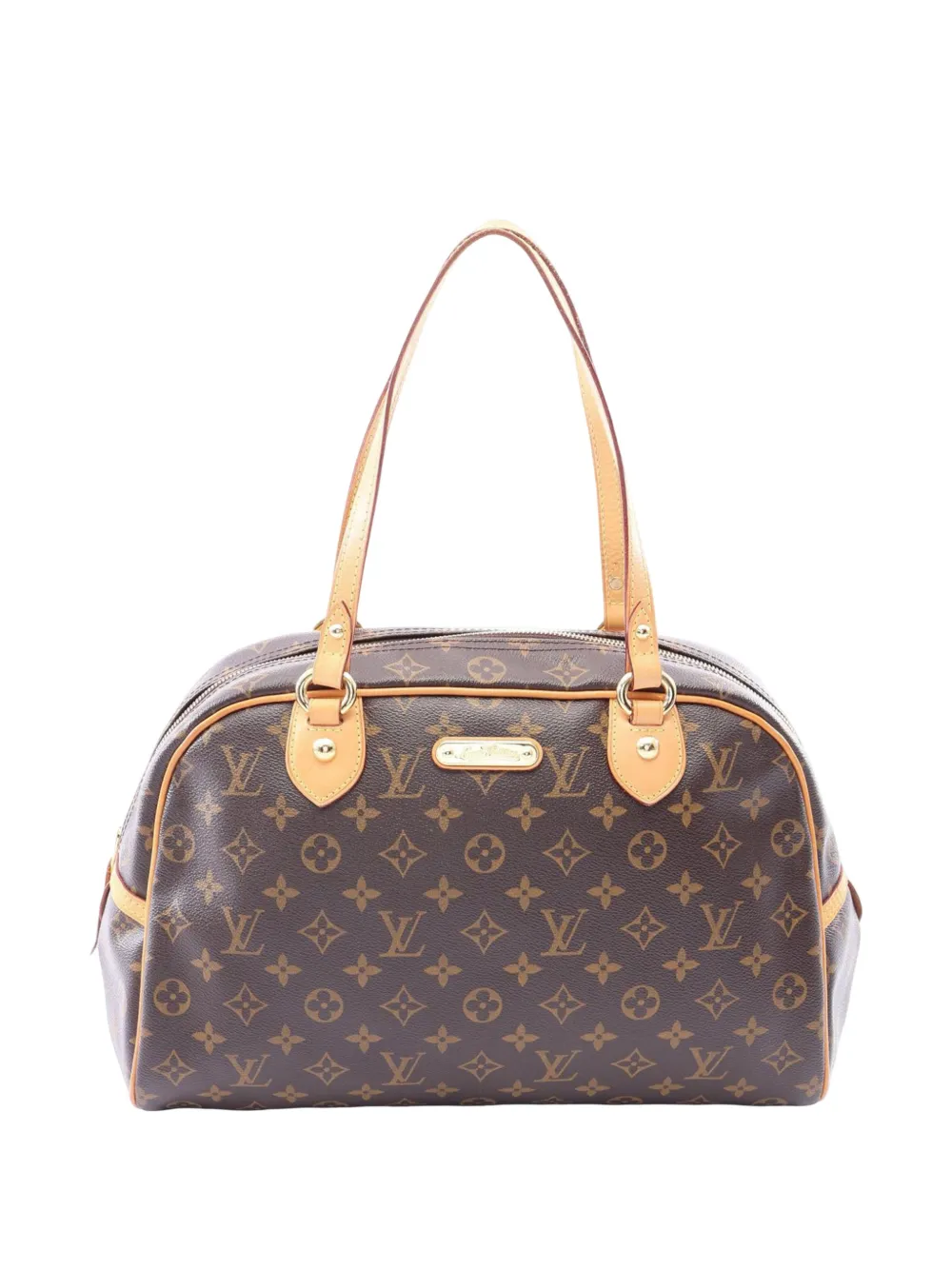 Louis Vuitton Pre-Owned 2008 Monogram Montorgueil GM shoulder bag - Marrone