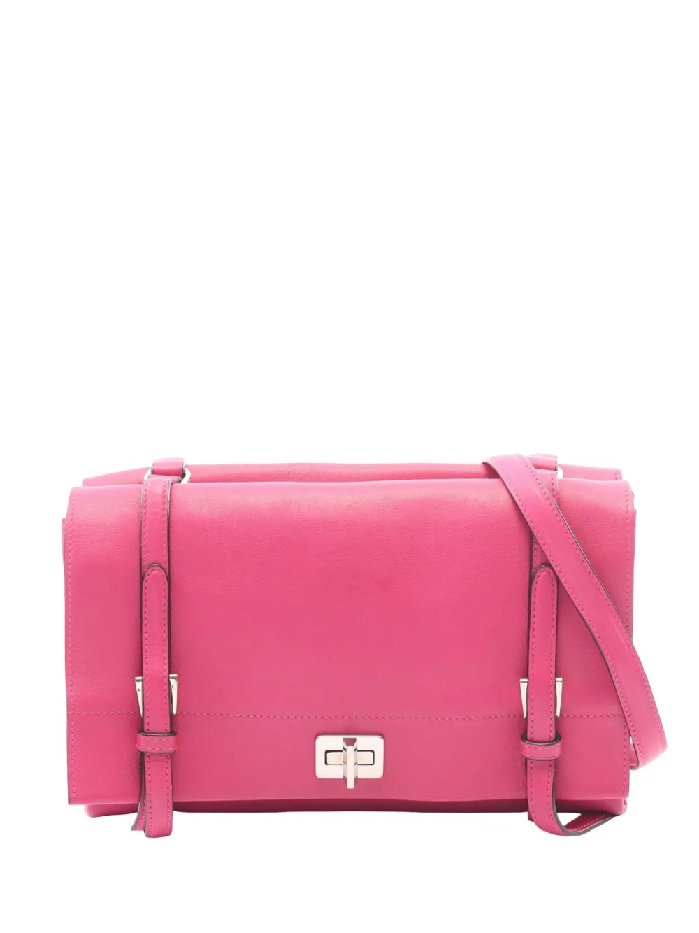 Prada Pre-Owned 2010-2026 Lux Calf crossbody bag - Rosa