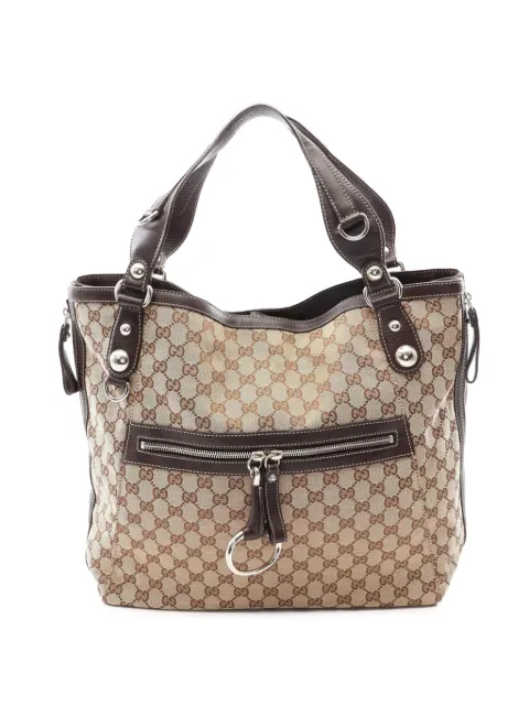 Gucci Pre-Owned 2000-2015 GG Canvas Icon Bit Zip tote bag
