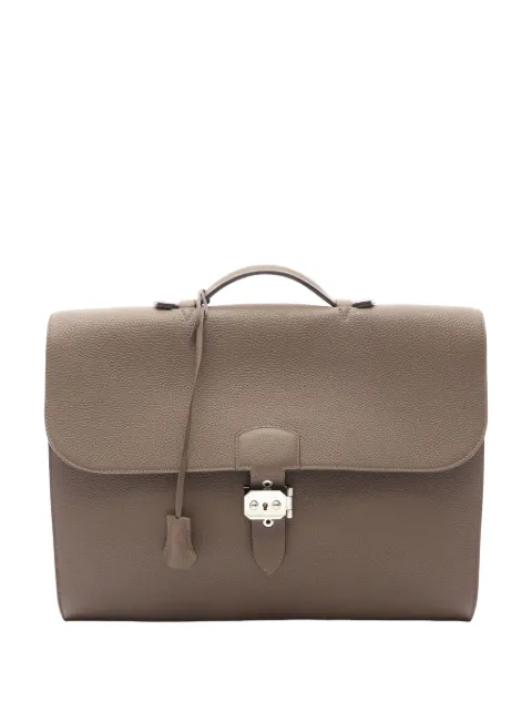 Hermès Pre-Owned 2014 Togo Sac A Depeches 38 business bag