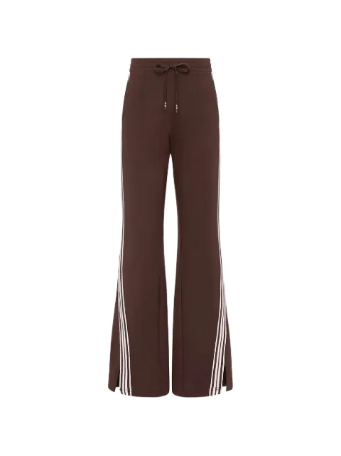 The Upside Petra side-stripe flared track pants