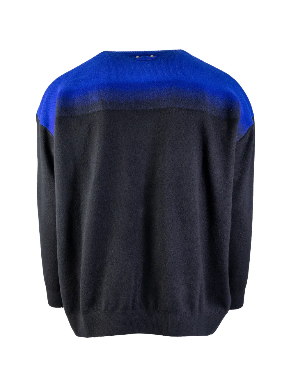 Balenciaga gradient-effect sweater Zwart