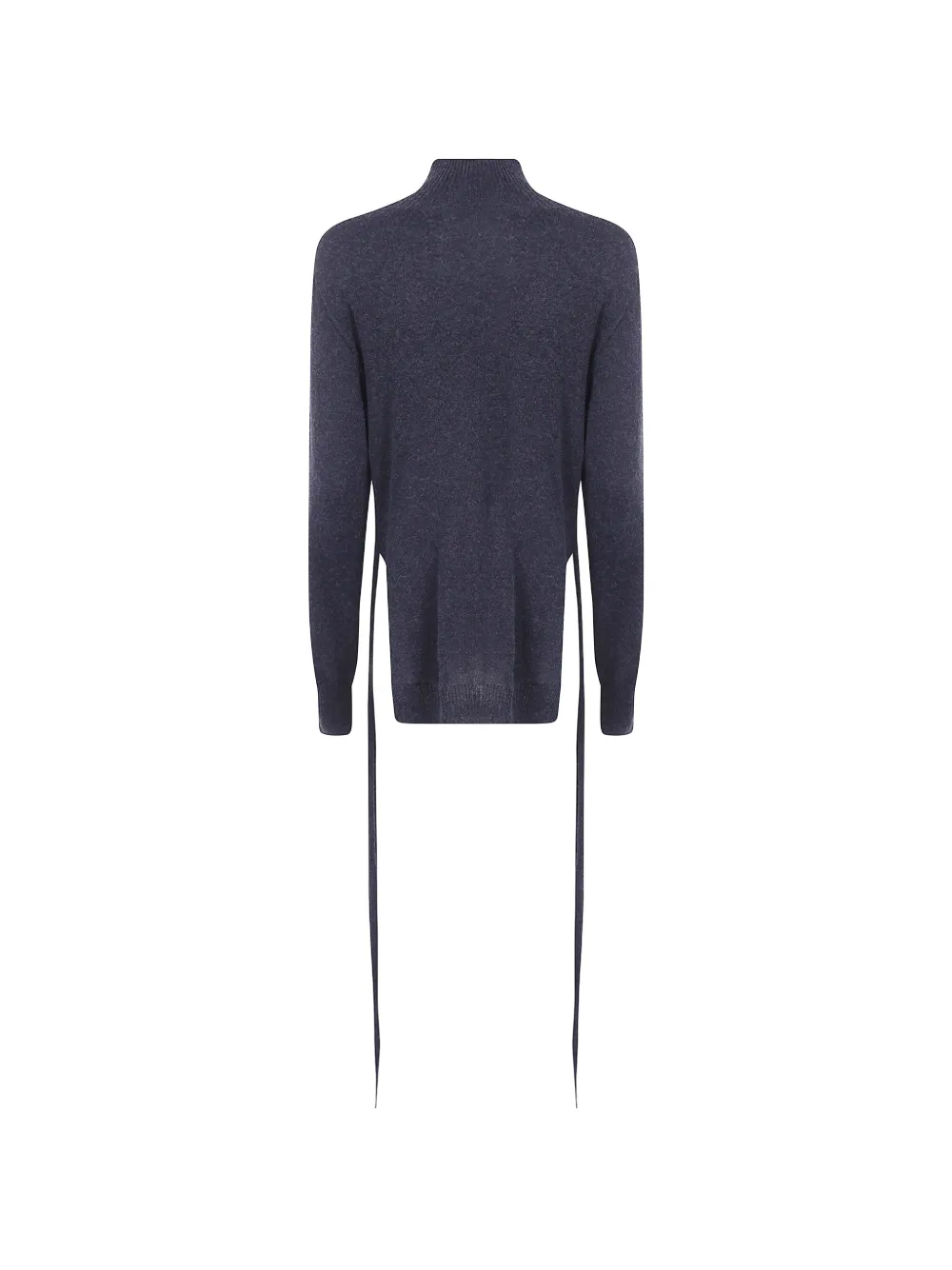 Issey Miyake Trui met hoge hals en uitgesneden details Grijs