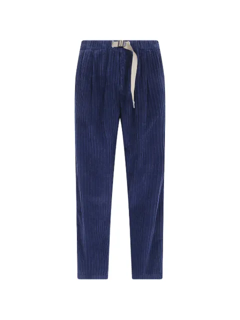 WHITESAND belted corduroy trousers
