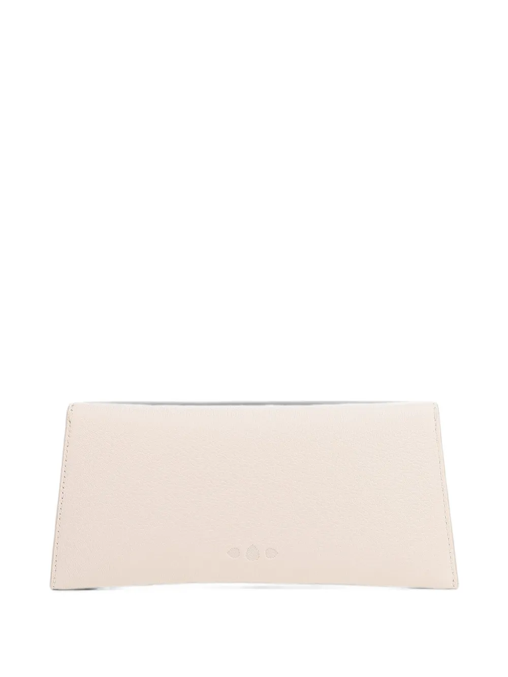 Tyler Ellis 28 Lee Lineage leather clutch bag - Toni neutri