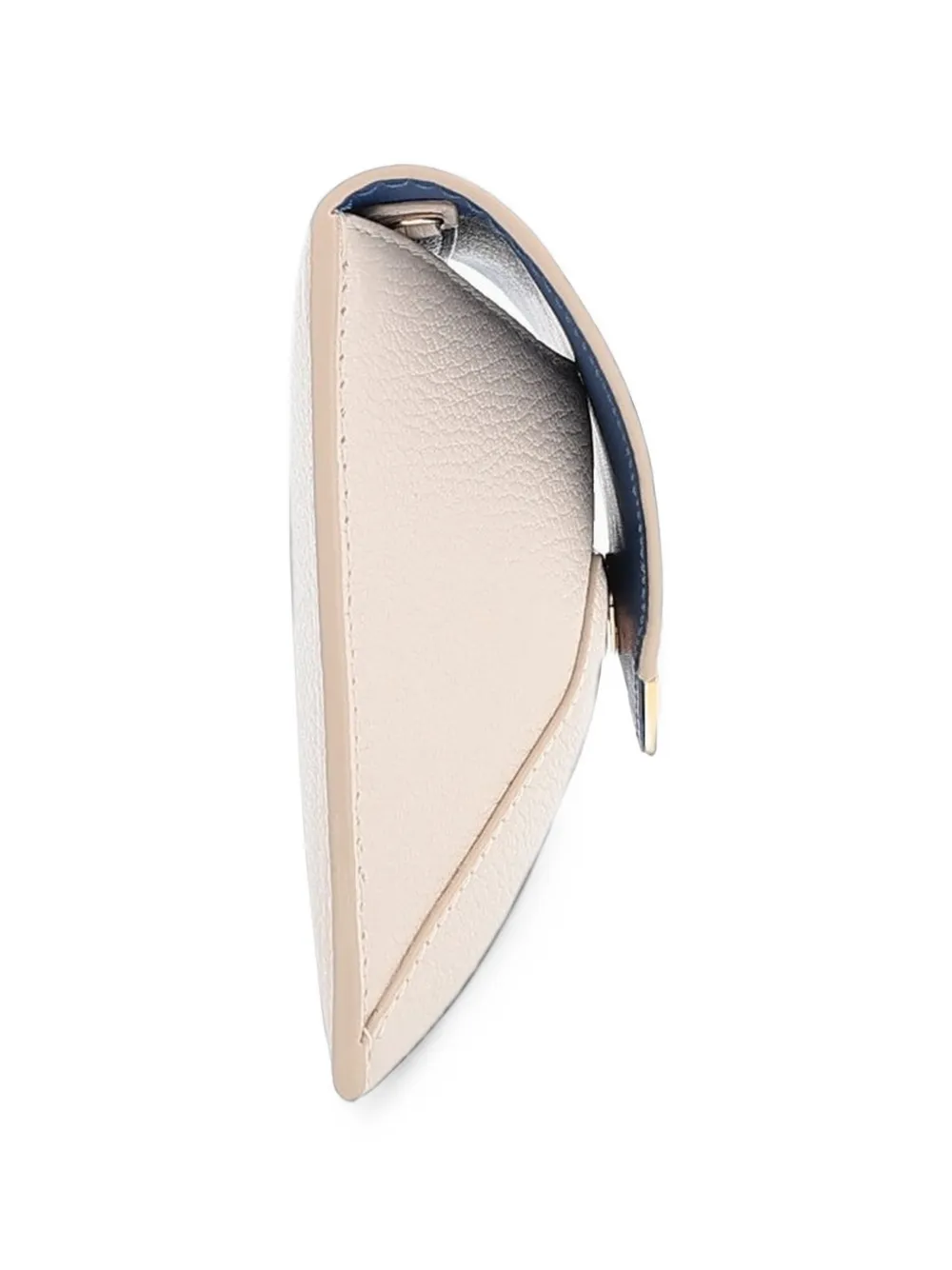 Tyler Ellis 28 Lee Lineage leather clutch bag Beige