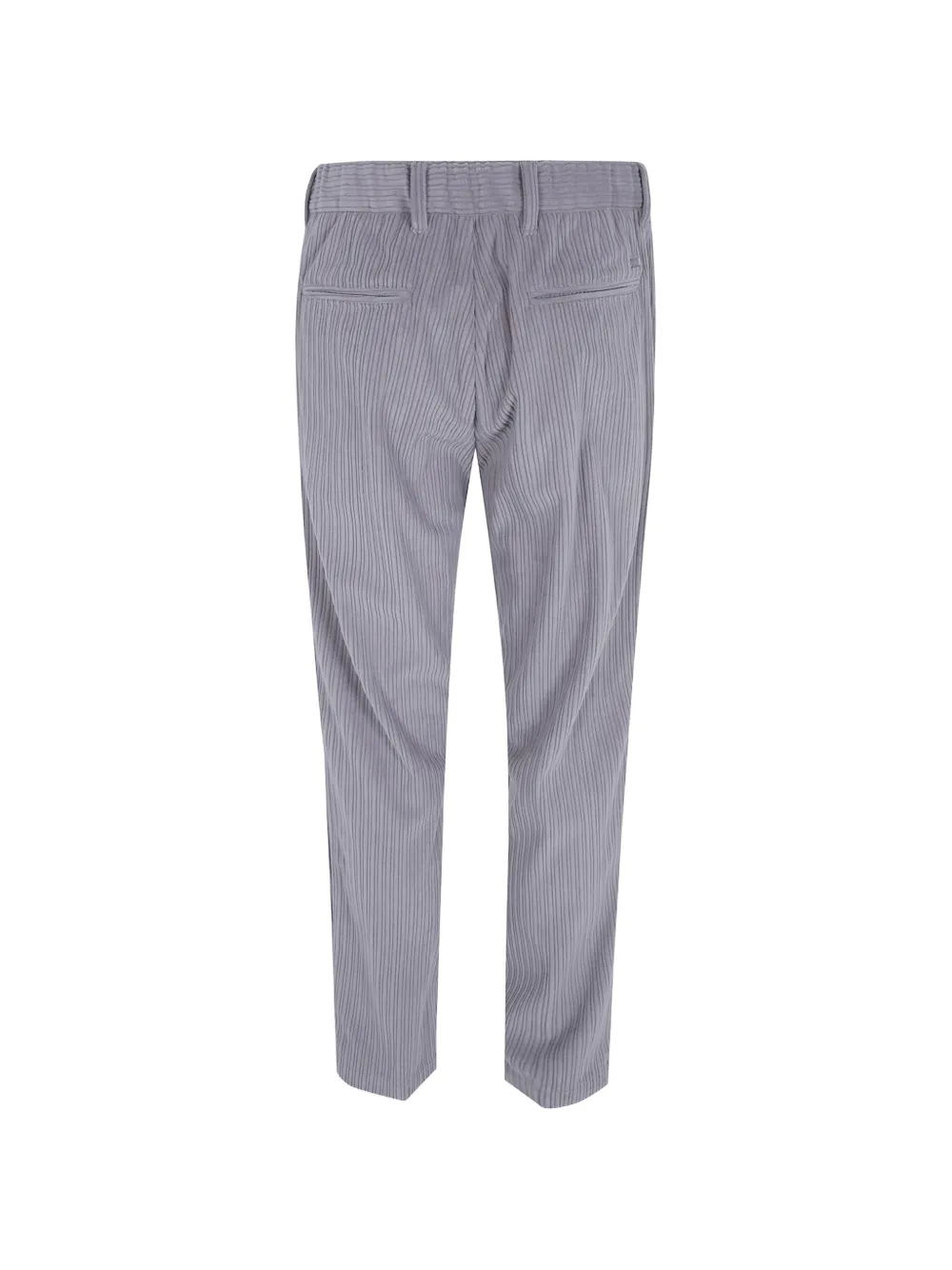Herno pleated corduroy trousers Grijs