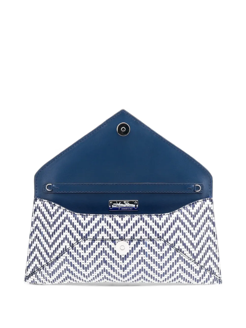 Tyler Ellis 28 Lee Lineage clutch bag Blauw