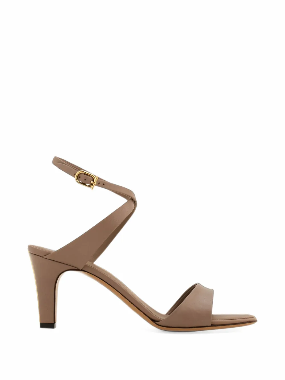 Ferragamo square-toe sandals - Nude